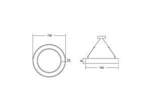 4251433969624 - BRUMBERG Biro Circle Ring35 direkt Ø 75 cm on off weiß 830