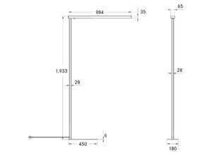 4251433983002 - BRUMBERG Peria LED-Stehleuchte mit Indirektanteil