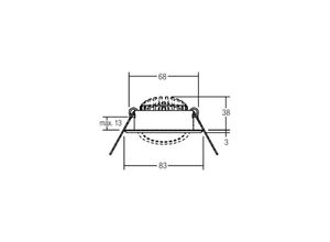 4251433996842 - BRUMBERG Spot BB09 RC Treiber rund Anschlussbox edelstahl