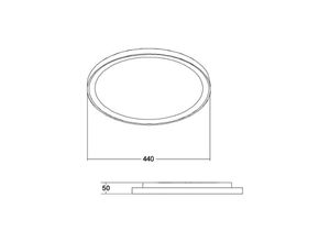 4251433996972 - BRUMBERG LED-Deckenleuchte Sunny Midi DALI 3000 K weiß