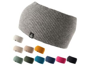 4251434306305 - ALTIDUDE Merino Stirnband Hermit Ripp Strick Kopfband Ohren Schützer Lamm Wolle Farbe sand