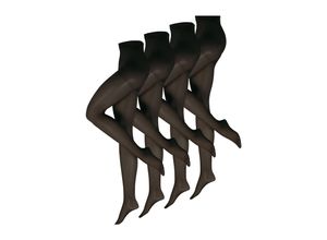 4251462319360 - NUR DIE Damen Feinstrumpfhose Fit in Form 40 Den 4er Pack