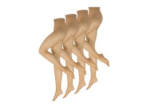 4251462319407 - 
urdie Damen Feinstrumpfhose - Fit in Form 40 Den beige braun