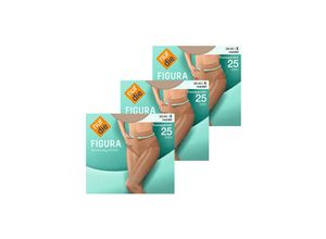 4251462340005 - NUR DIE Damen Feinstrumpfhose Figura 25 DEN 3er Pack