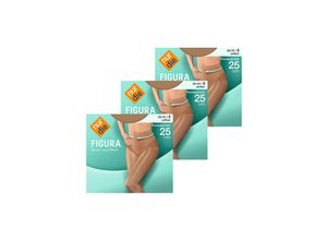 4251462340036 - NUR DIE Damen Feinstrumpfhose Figura 25 DEN 3er Pack