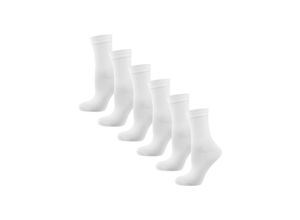 4251462340487 - NUR DIE Damen Freizeitsocken Ohne Gummi 6er Pack