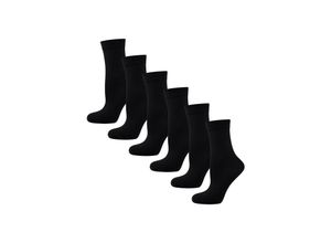 4251462340500 - NUR DIE Damen Freizeitsocken Ohne Gummi 6er Pack