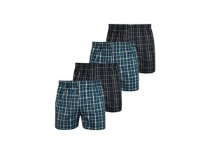 4251462349756 - NUR DER Herren Boxer Webboxershorts Classic 4er Pack