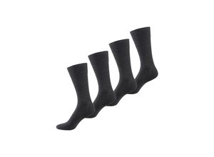 4251462350639 - NUR DER Herren Basicsocken Baumwolle Komfort 4er Pack