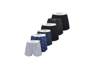 4251462367446 - HAPPY SHORTS Boxer Herren Baumwolle mehrfarbig bedruckt