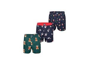 4251462383897 - Happy Shorts Herren Boxer Christmas 3er Pack