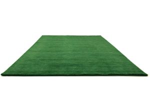 4251469402904 - Wollteppich MORGENLAND GABBEH FEIN UNI Teppiche Gr B L 250 cm x 350 cm 18 mm 1 St grün (dunkelgrün) Schurwollteppiche reine Schurwolle uni Wohnzimmer 4251469402904 - Wollteppich MORGENLAND GABBEH FEIN UNI Teppiche Gr B L 250 cm x 350 cm 18 mm 1 St grün (dunkelgrün) Schurwollteppiche reine Schurwolle uni Wohnzimmer