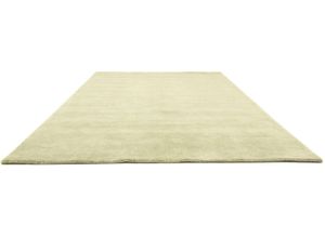 4251469403413 - Wollteppich MORGENLAND GABBEH FEIN UNI Teppiche Gr B L 250 cm x 350 cm 18 mm 1 St silberfarben Schurwollteppiche reine Schurwolle uni Wohnzimmer