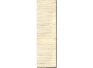 4251469403451 - Läufer MORGENLAND GABBEH FEIN UNI Teppiche Gr B L 80 cm x 300 cm 18 mm 1 St beige (natur) Teppichläufer pure Schurwolle Einfarbig Wohnzimmer