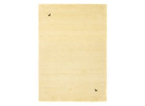 4251469452459 - Wollteppich MORGENLAND Gabbeh Teppich handgewebt beige Teppiche Gr B L 200 cm x 250 cm 8 mm 5 m² 1 St beige Gabbehteppich Schurwollteppiche Kurzflor