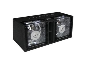 4251476400382 - HIFONICS Dual-Bandpass ZRX-12DUAL Spitzenklasse Bandpass Gehäuse 1000 Watt RMS