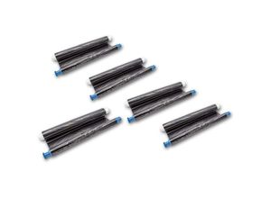 4251476706606 - vhbw 5x Thermo-Folie Thermorolle blau 35 m kompatibel mit Fax Drucker Panasonic KX FC 230 Series KX FC 235 KX FC 235 G KX FC 240 Series KX FC 245