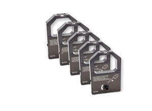 4251476720428 - 5x Farbband Nylonband Tintenband kompatibel mit Nadeldrucker Ersatz für grc T526 - Vhbw