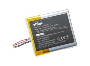 4251476725812 - Akku kompatibel mit Spielkonsole ersetzt HAC-003 HAC-A-BPHAT-C0- (Li-Polymer 3600mAh 37V) - Vhbw