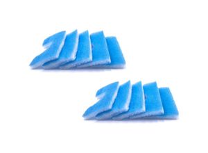 4251476738508 - Vhbw - 10x G3 Filter kompatibel mit Limodor   Limot Lüfter B-Serie b b a b b Lüftungsgerät Badlüfter - Ersetzt LB 5 00040 - (10er Pack)