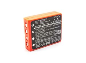 4251476785045 - NiMH Akku 2000mAh (36V) kompatibel mit Kran-Fernbedienung Remote Control Ersatz für hbc BA223000 - Vhbw