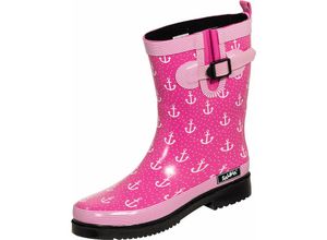 4251501323129 - Saliha - Damen Regenstiefel Marleen fuchsia multi Gr 36 - pink