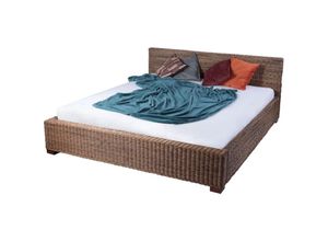 4251517473986 - Sam Outillage - sam® Rattanbett Korbbett natur aus Rattan-Geflecht 180 x 200 cm alaric