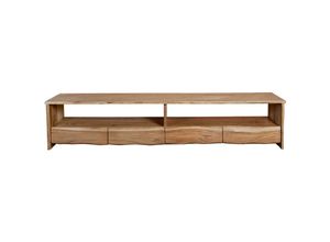 4251517478424 - Sam Outillage - Lowboard TV-Board 230 x 45 x 50 cm Akazienholz massiv naturfarben dahlia