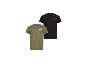 4251522397536 - Herren T-Shirt normale Passform Doppelpack BLAIRMORE