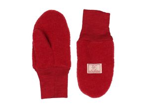 4251530401713 - PICKAPOOH - Fäustel WOLLFLEECE in rot Gr74 80