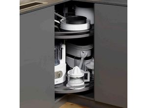 4251540103560 - So-tech - Kesseböhmer revo 90 anthrazit Eckschrankbeschlag für 90° Eckschrank - Color