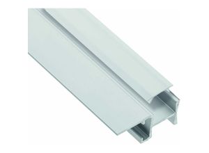 4251540121090 - So-tech - led Profil-49 für Glasplatten 8 - 12 mm Stärke 2 m mit opaler Abdeckung für drei led Streifen