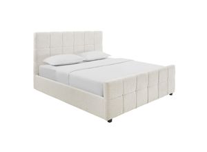 4251561920313 - riess-ambiente Boxbett PRESTIGE 180x200cm creme Bouclè mit Stauraum 4251561920313 - riess-ambiente Boxbett PRESTIGE 180x200cm creme Bouclè mit Stauraum