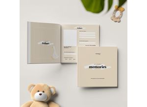 4251562660997 - Memories2Make® My first memories Babybuch - Das Babybuch zum Eintragen für die kostbarsten Augenblicke des ersten Lebensjahres Kartoniert (TB)