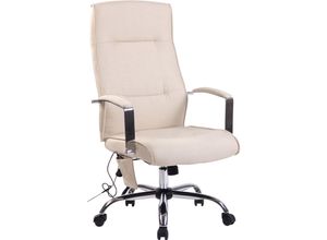 4251563460510 - Bürostuhl Portland mit Massagefunktion I Drehbarer Chefsessel Mit Kunstlederbezug Oder Stoffbezug I Drehstuhl Mit Wippmechanismus