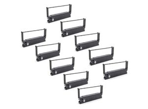 4251574602848 - vhbw 10x Farbband Nylonband Tintenband kompatibel mit Nadeldrucker Casio TK 6000 TK 6500 TK 7000 TK 7500 Ersatz für ERC-32 C43S015371