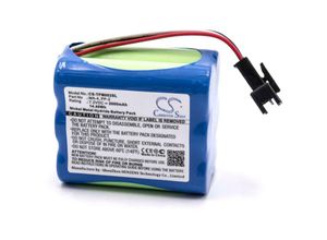 4251574618306 - Akku Ersatz für Teac BP-R1 BP-R12EU BP-R1EU BP-R2 BP-R5 für digital Radio (2000mAh 72V NiMH) - Vhbw