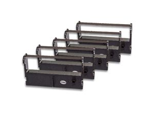 4251574633118 - vhbw 5x Farbband Nylonband Tintenband kompatibel mit Nadeldrucker Schultes FD 3 Ersatz für ERC-39 C43S015461 ERC-43