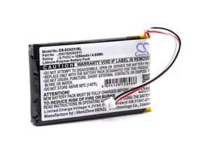 4251574634399 - vhbw Li-Polymer Akku 1250mAh (37V) kompatibel mit Fernbedienung Remote Control Ersatz für Elca 0401BA000311