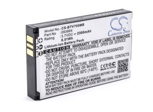 4251574635532 - Li-Ion Akku 2300mAh (37V) kompatibel mit Babyphone Babyfone Babytalker bt Video Baby Monitor 7000 7500 7500 Lightshow - Vhbw