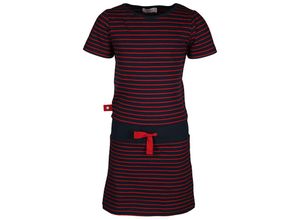 4251575441224 - - Kurzarm-Kleid STRIPES in gestreift in dunkelblau rot Gr98