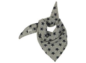 4251575498907 - GINGER and RUBY - Kaschmir-Triangleschal STARS in grau Gr150