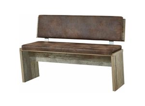 4251581511614 - Lomadox - Bank Vintage Driftwood Braun BRANSON-36 b h t ca 126 86 55 cm - braun