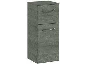 4251581568809 - Lomadox - Highboard SOLINGEN-66 in Graphit Struktur quer Nb - b h t 30 73 33cm