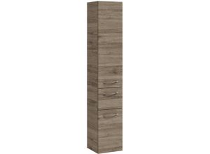 4251581568854 - Lomadox - Hochschrank SOLINGEN-66 in Sanremo Eiche Terra quer Nb - b h t 30 168 33cm