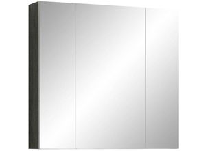 4251585573311 - Ebuy24 - Riva Spiegelschrank Bad 3 Türen grau - Grau