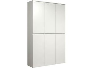 4251585587721 - Ebuy24 - Nevada Kleiderschrank 6 Türen weiß - Weiß