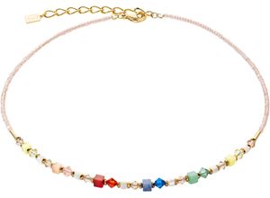 4251588328352 - CŒUR DE LION Damen Collier Edelstahl gold