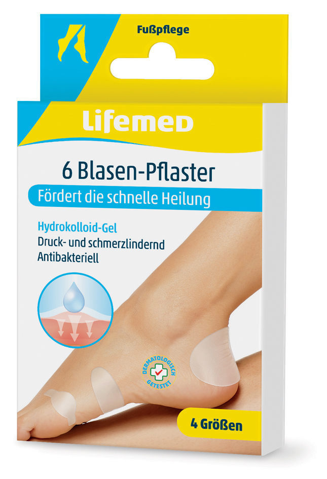 4251594200109 - Lifemed Blasen-Pflaster transparent 6er