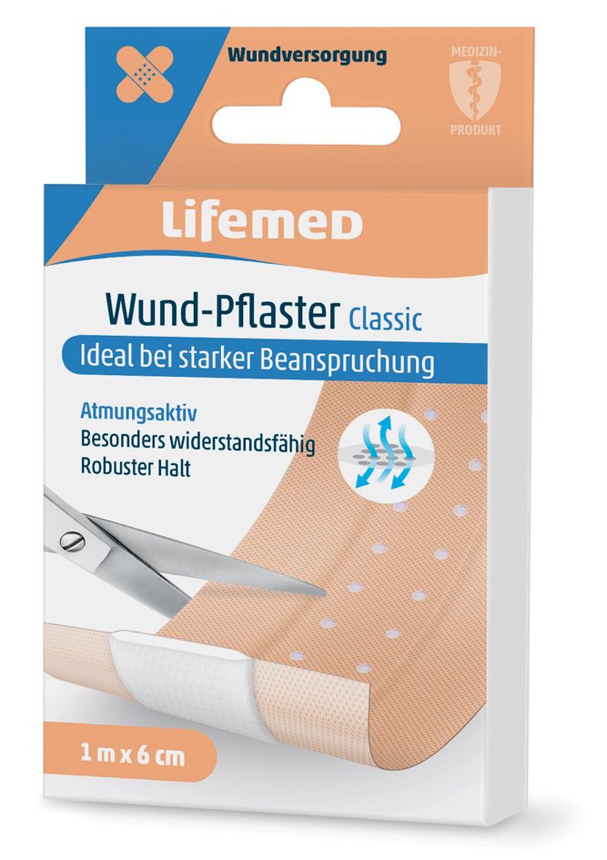 4251594200819 - Lifemed Wund-Pflaster Classic hautfarben 1000 mm x 60 mm